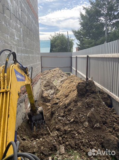 Услуги мини экскаватора