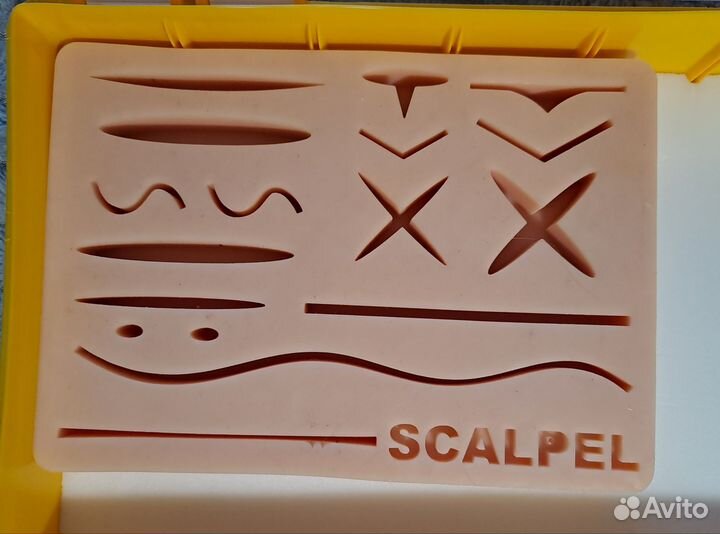 Хирургический набор с тренажером