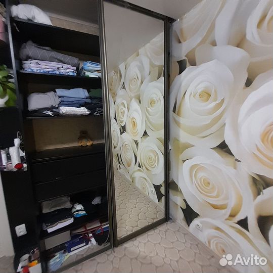 Шкаф купе с зеркалом бу