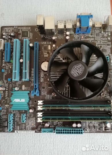 Материнская плата с процессором i5 3470