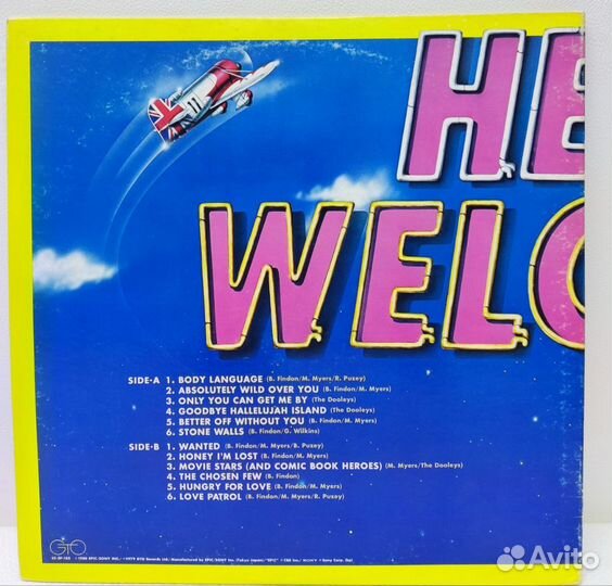 Pop: The Dooleys - Hello Welcome LP 1980 NM