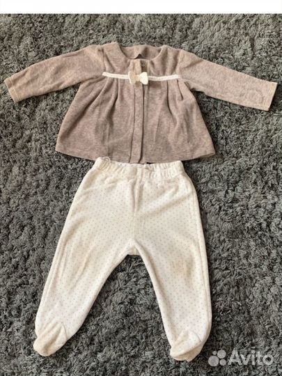 Костюм велюровый 68