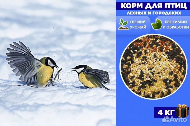 Сухой корм для птиц