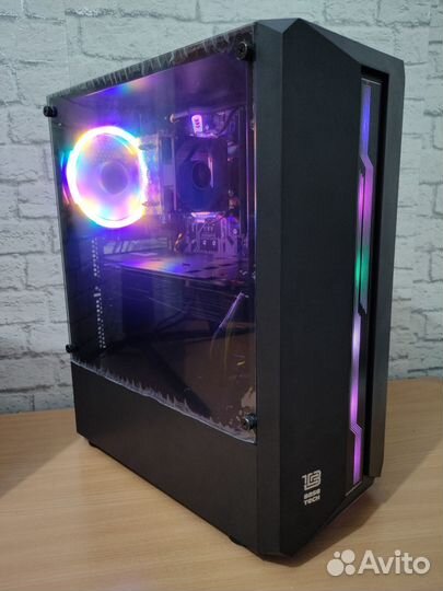 Игровой компьютер/Ryzen 5/GTX 1070/16gb/SSD/HDD