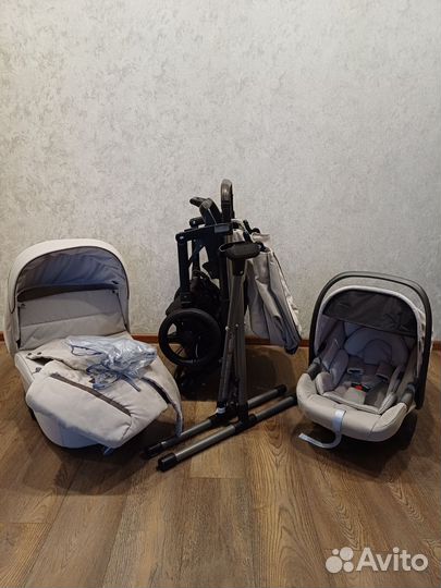 Коляска inglesina 4 в 1 с подставкой