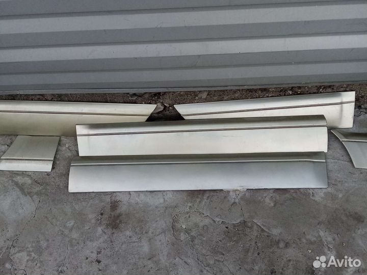 Молдинги ваз 2114, накладки наружные комплект