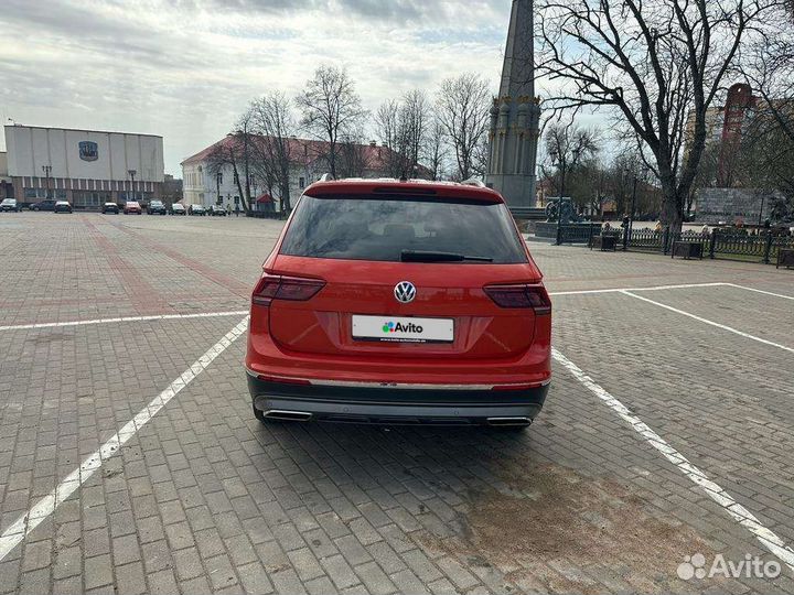 Volkswagen Tiguan 2.0 AMT, 2018, 110 000 км