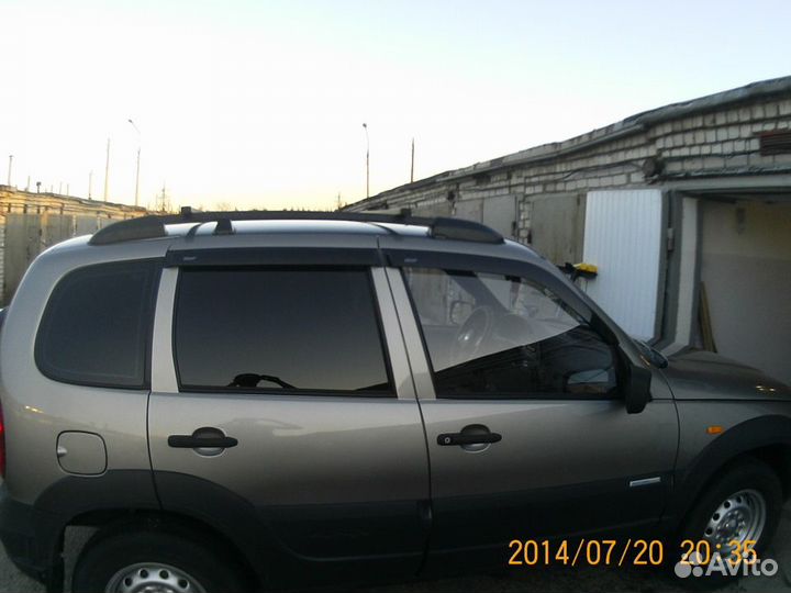 Релинги с поперечинами Нива Chevrolet,Тревел