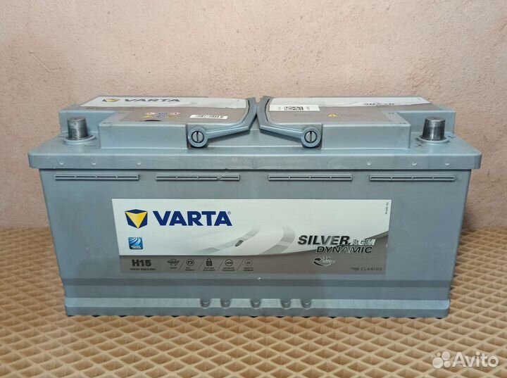 AGM аккумулятор Varta Silver 105 Ач