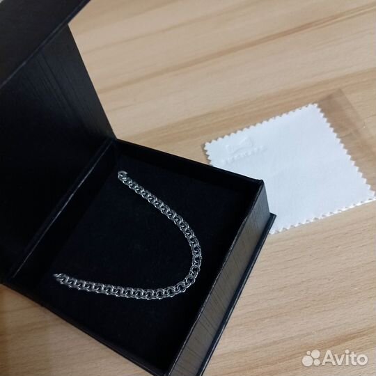 Серебряный браслет мужской 925 бу