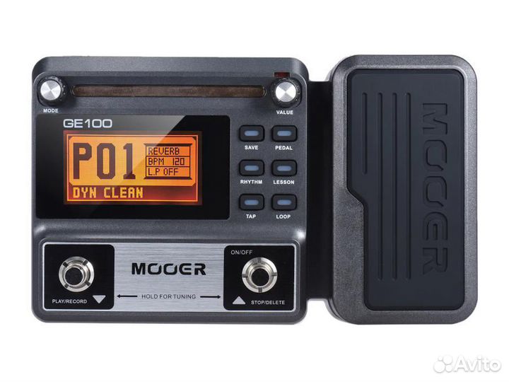 Mooer GE100 гитарный процессор эффектов
