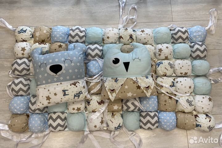 Бортики в кроватку