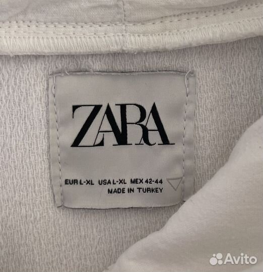 Джинсовое худи Zara