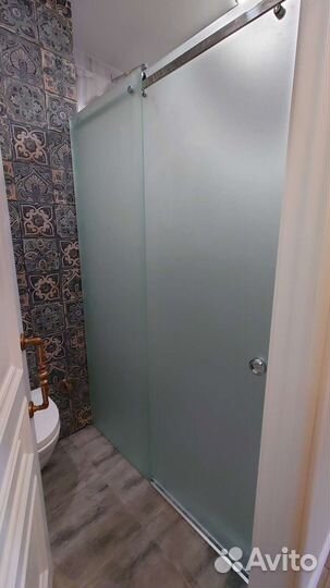 Душевая перегородка из стекла Сатин Тула