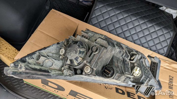 Правая фара на hyundai solaris 2013