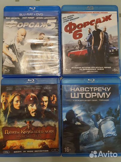 Продам или поменяю лицензионные Blu-ray диски