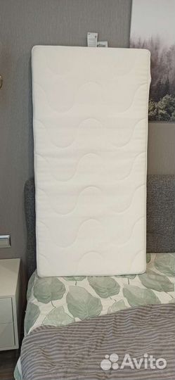 Матрас IKEA krummelur 120*60+наматр.,простыни