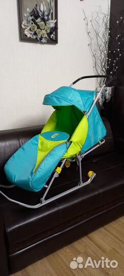 Продам санки-коляска 