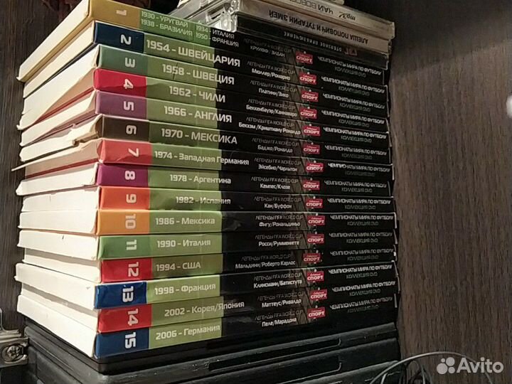 DVD чемпионата мира по футболу