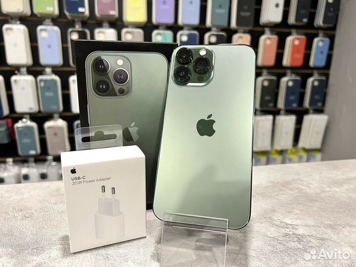 iPhone 13 Pro Max Alpine Green 128gb Идеал 94акб