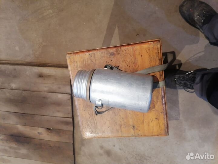 Фляга алюминиевая СССР