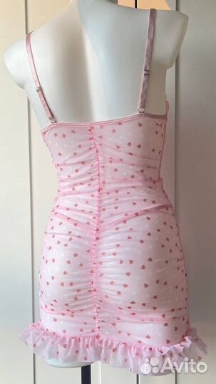 Сарафан неглиже розовый