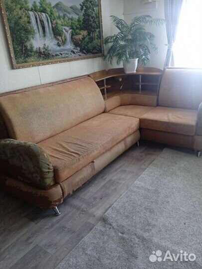 Угловой диван бу