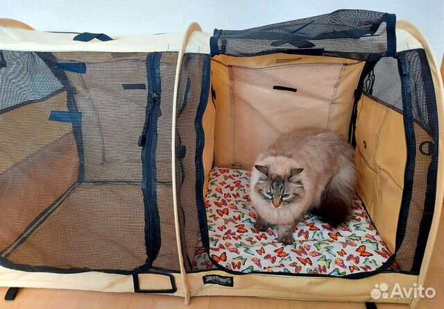 Выставочная клетка-палатка для кошек sturdi