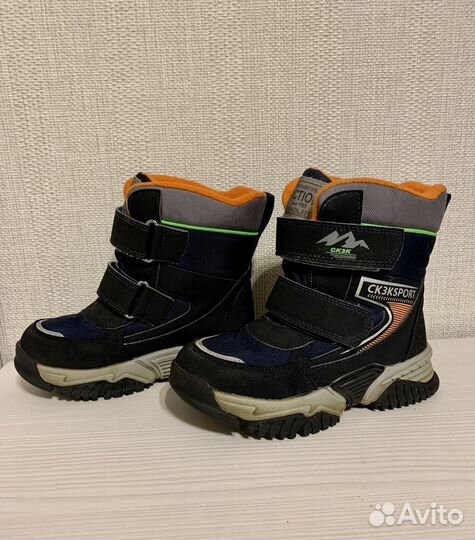 Ботинки зимние на мальчика Сказка Спорт 30 размер