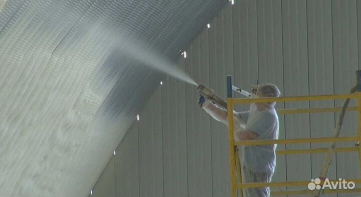 Утепление стен дома пенополиуретаном (ППУ)