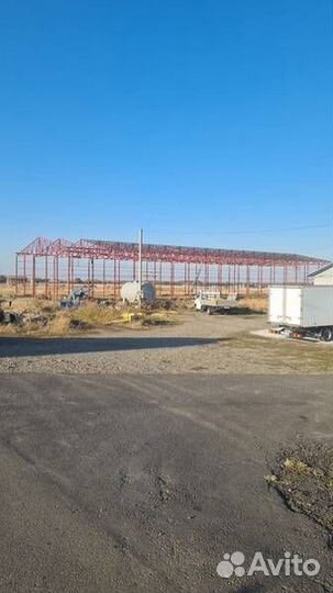 Ангар каркасный