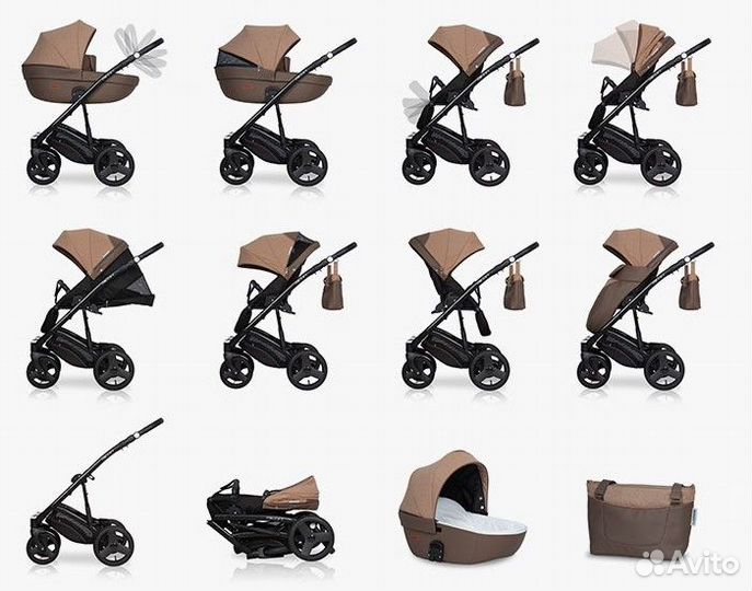 Коляска Riko Basic Aicon 2 в 1