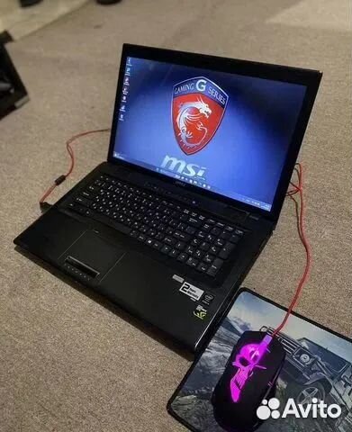 Игровой MSI 17.3/ i5/GTX 850M 2Gb/8Gb ram/SSD