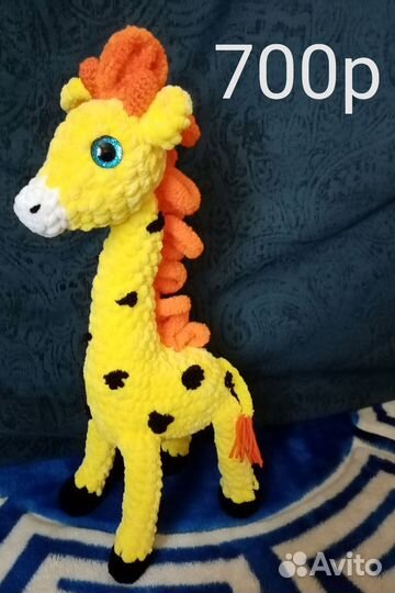 Вязаные игрушки ручной работы