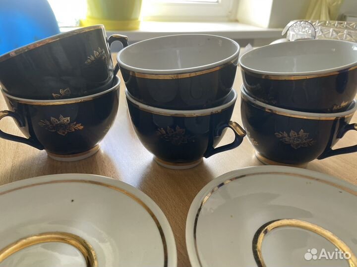 Чашка и блюдце