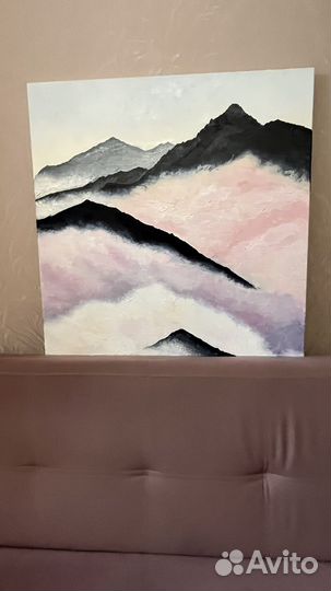 Картина маслом на холсте большая