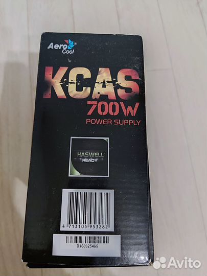 Блок питания Aerocool kcas-700W 80 plus Bronze