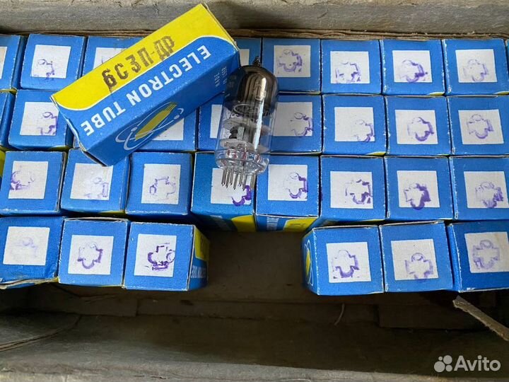 Радиолампы (1Ж17Б, 6Ж2П-ев, 6Ж38П-ев, 6П6С и др.)