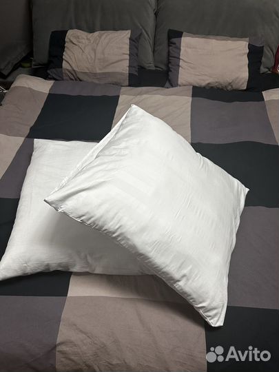 Подушка пуховая 70х70 (2 штуки)