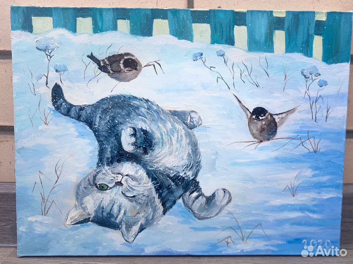 Картина маслом на холсте