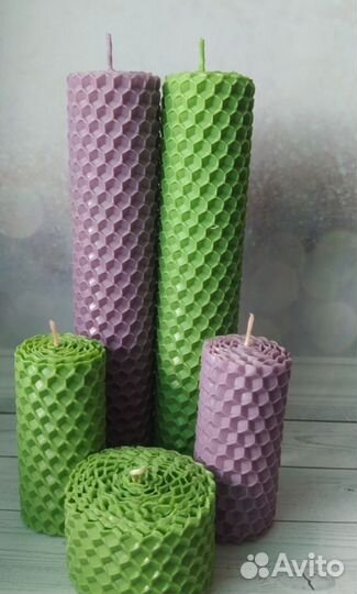Свечи из вощины
