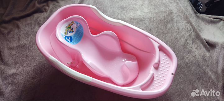Детская ванночка для купания с горкой