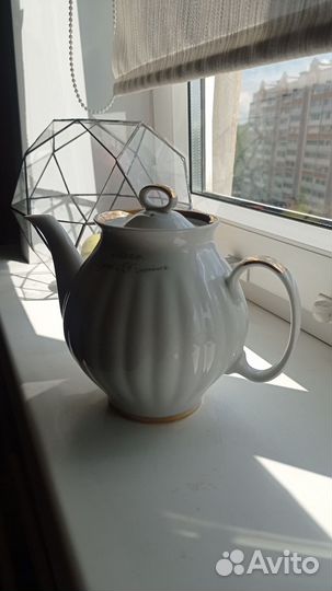 Заварочный чайник Дулево золотая лента