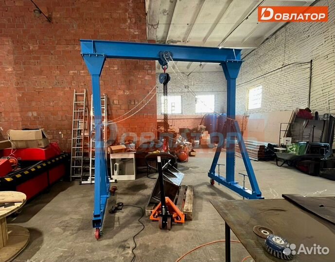 Кран козловой мпу мобильный усиленный