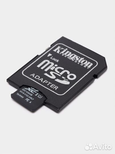 Карта памяти microSD 2-512 Gb Kingston, class 10