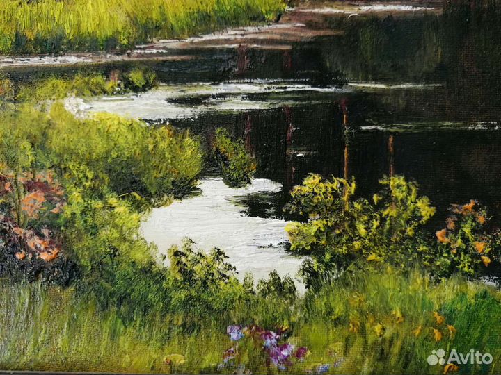 Картина в раме 33х24 см