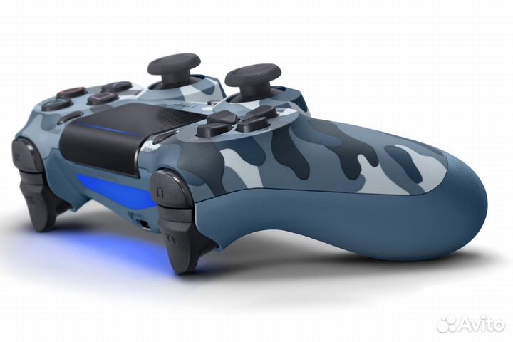 Геймпад dualshock 4 синий камуфляж