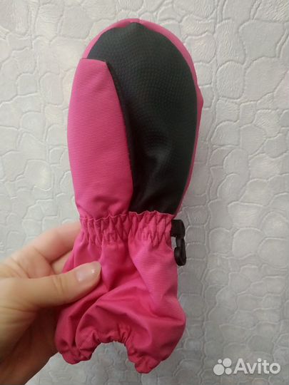 Краги варежки детские зима