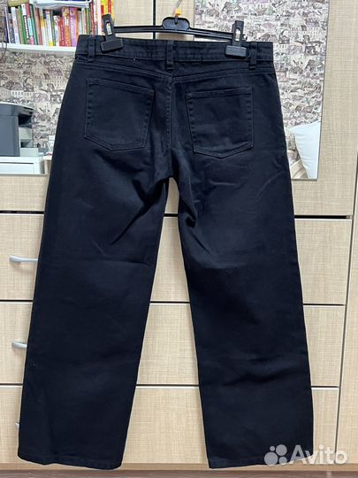 Широкие джинсы на низкой посадке