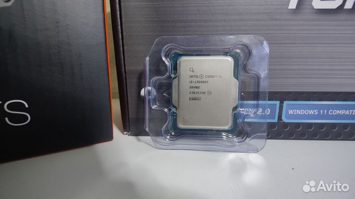 Новый комплект i5 13600kf+z690+32gb ddr4+кулер